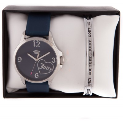 JUICY COUTURE Jetsetter Blue Rubber Strap 1950014