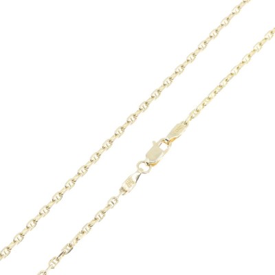 Αλυσίδα 9 Κ al'oro, κίτρινη, γκρέκα-θήτα 60 cm, 1740.