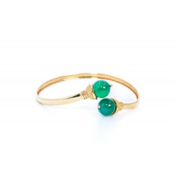 Βραχιόλι 14 K κίτρινος χρυσός με quartz, 1232.