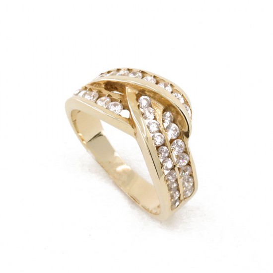 Δαχτυλίδι 14 Κ με zircon, 1311.