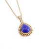 Μενταγιόν 18 Κ σχέδιο δάκρυ με lapis, 1388.