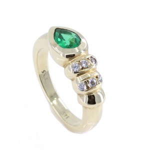 Δαχτυλίδι 14 Κ με zircon, 1439.