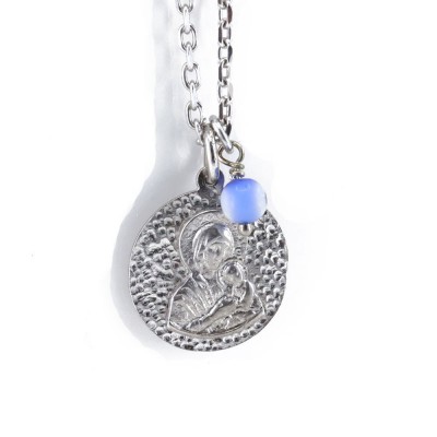 Silver amulet, double sided, 1533.