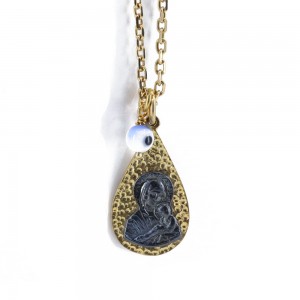 Silver talisman, double sided, 1537.