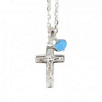 Amulet silver cross, 1541.