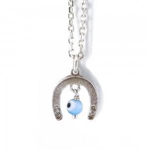 Amulet, silver horseshoe, 1542