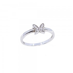 Silver ring butterfly, 1754.