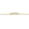 Βραχιόλι 14 Κ κύκλοι με zircon, 1875.
