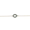 Βραχιόλι 9 Κ κύκλος με πράσινα zircon, 1881.