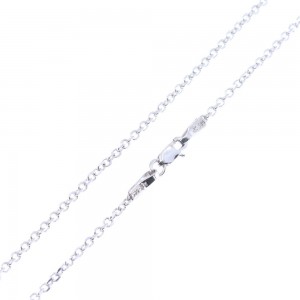 Neck chain in 14 K, round 60 cm, 1712.