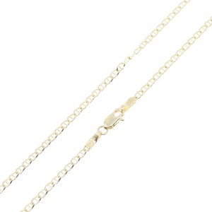 Αλυσίδα 14 Κ al'oro, κίτρινη, θήτα - κουρμέτ 50 cm, 1724.