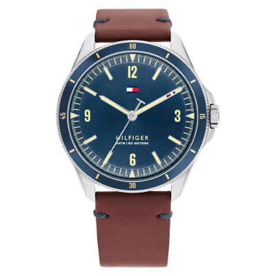 Tommy Hilfiger Maverick ρολόι λουράκι δερμάτινο καφέ 1791905. Tommy Hilfiger Maverick ρολόι λουράκι δερμάτινο καφέ 1791905.