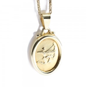 Pendant zodiac sign 14 K Sagittarius, 2207.