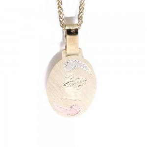 Pendant zodiac sign 14 K Sagittarius, 2206.