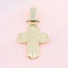 Cross 14 K in matt yellow gold, 2262.