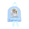 Children's icon Virgin Mary in siel color Prince Silvero MA/D1102O-C.