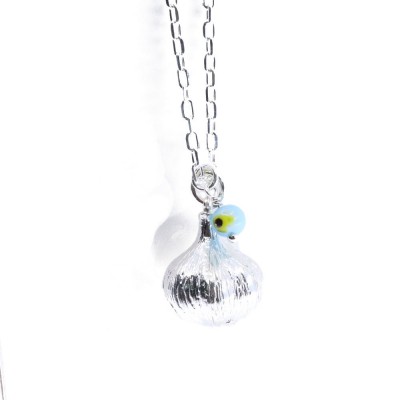 Amulet, silver garlic, 2341.