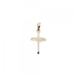 Cross compact 14 K al'oro in yellow gold, CX244.