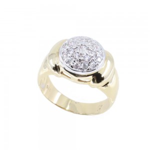 Δαχτυλίδι 14 Κ σε bull σχέδιο με zircon, 2365.