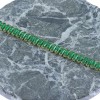 Riviera excite bracelet, with green zircons in gold-plated stainless steel, 2415.