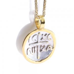 Constantinato 14K yellow gold with silver, 2492.