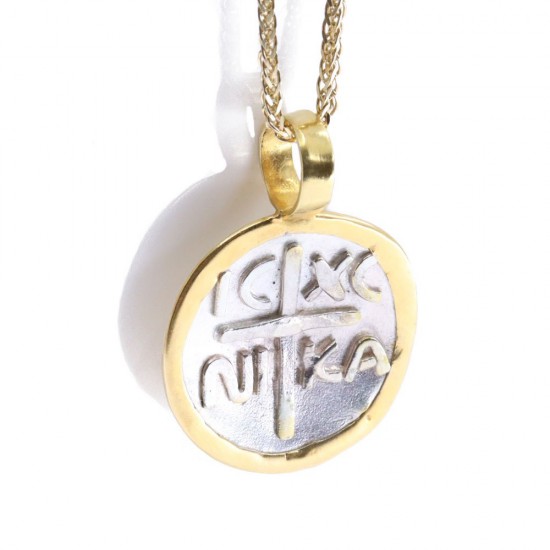 Constantinato 14K yellow gold with silver, 2492.