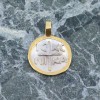 Constantinato 14K yellow gold with silver, 2492.