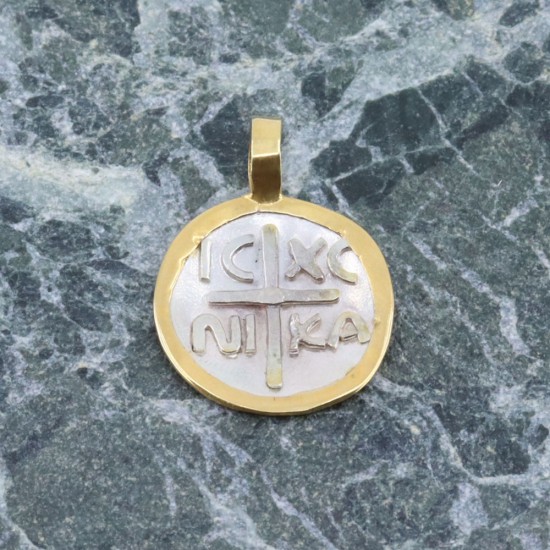 Constantinato 14K yellow gold with silver, 2492.