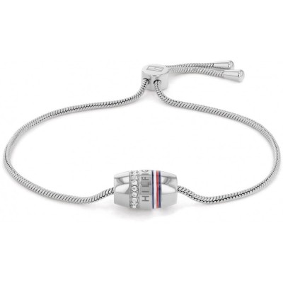 Tommy Hilfiger βραχιόλι σε ατσάλι ασημί με zircon, 2780619. Tommy Hilfiger βραχιόλι σε ατσάλι ασημί με zircon, 2780619.