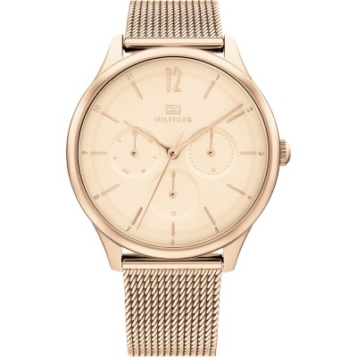 Tommy Hilfiger Layla πλεχτό ατσάλι ροζ, 1782457. Tommy Hilfiger Layla πλεχτό ατσάλι ροζ, 1782457.