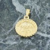 Κωνσταντινάτο 9 Κ κίτρινος χρυσός διπλής όψης, 2658.