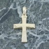 Σταυρός 14 Κ κίτρινος γυαλιστερός χρυσός, λεία επιφάνεια, 2659.