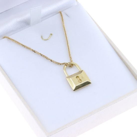 Locket pendant 18K in yellow gold, 2710.