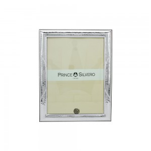 Prince Silvero frame hammered band design with 925° silver, 9x13 cm, MA/S412WD.
