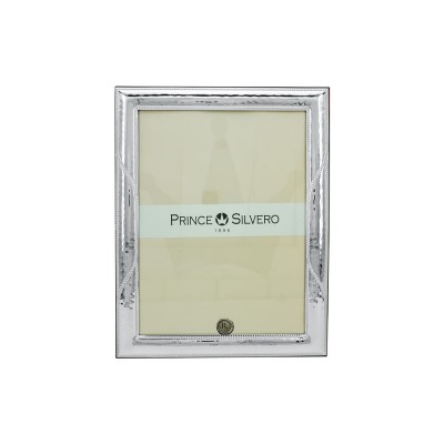 Prince Silvero frame hammered band design with 925° silver, 9x13 cm, MA/S412WD.