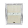 Prince Silvero frame striated in-out design outside with 925° silver, 13x18 cm, MA/S416WB.