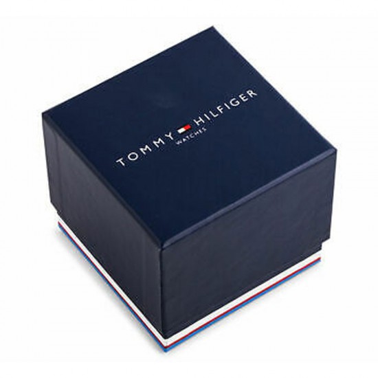 Tommy Hilfiger Logan ρολόι με υφασμάτινο μπλε λουράκι, 1792011.
