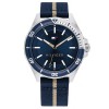Tommy Hilfiger Logan ρολόι με υφασμάτινο μπλε λουράκι, 1792011.