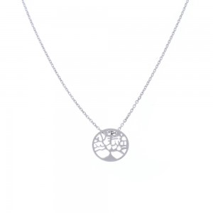 Tree of life necklace, silver, 3003.