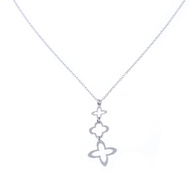 Cross necklace, silver, 3004.