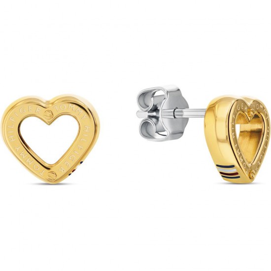 Tommy Hilfiger yellow heart earrings, 2780972.